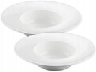 Wilmax Tiefer Teller 25.5 cm 600 ml Weiß Porzellan 2er Set WL-991187/A2