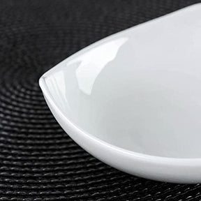 Wilmax Teller 13 cm aus Porzellan, Weiß WL-992613/A
