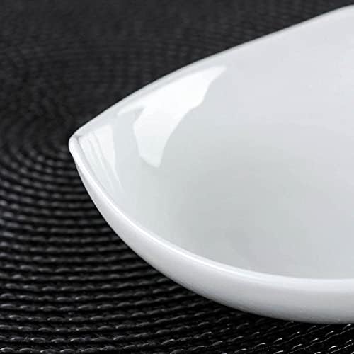 Wilmax Teller 13 cm aus Porzellan, Weiß WL-992613/A