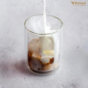 Wilmax Doppelwandiges Glas 300 ml Transparent WL-888784/A
