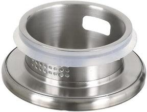 Wilmax Borosilikat Glas Krug mit Edelstahl-Deckel