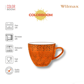 Wilmax Tasse 300 ml Orange Porzellan