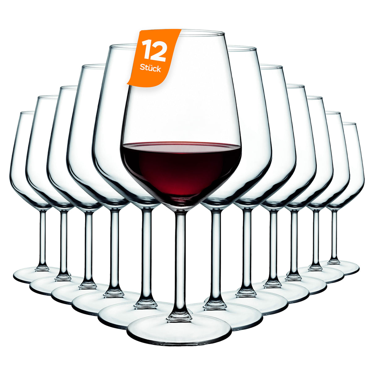 Pasabahce Allegra Weingläser Set, 490 ml