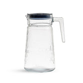 Pasabahce City Pop Glaskrug mit Deckel - 2 Liter, transparent
