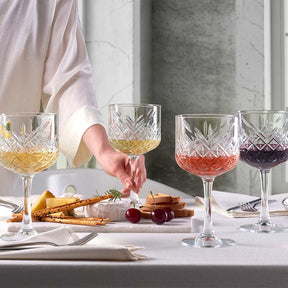 Pasabahce Stilvolle Gin Tonic Trinkgläser 4er Set - 500cc - Nordic Schiller