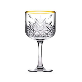 Pasabahce Stilvolle Gin Trinkgläser 4er Set - 500cc - Perfekt für Genießer - Nordic Schiller