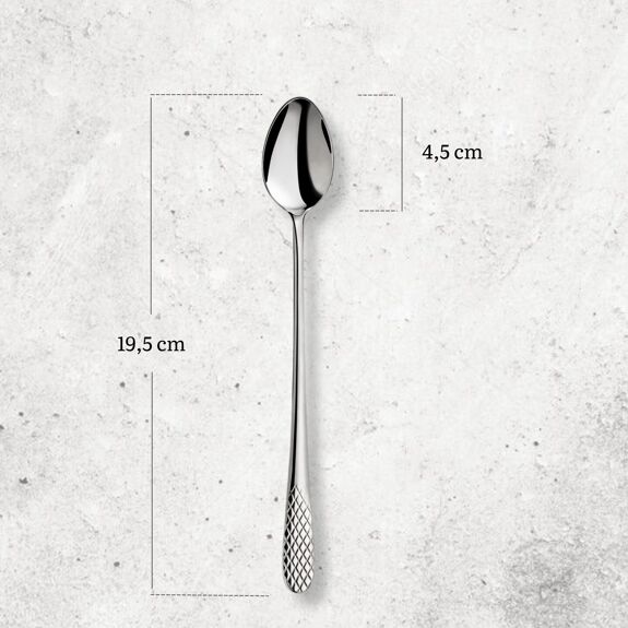 Wilmax Longdrinklöffel 19.5 cm Edelstahl WL-999221/1B