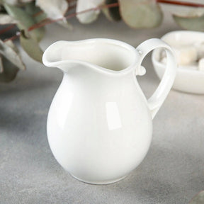 Wilmax Sahnekännchen 290 ml Weiß Porzellan WL-995041/1C