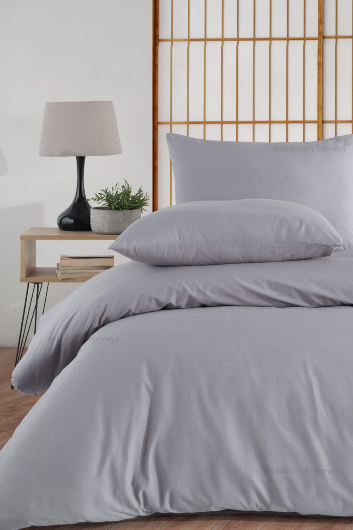Cotton duvet cover set for double bed (100% cotton, without fitted sheet) 200x220 cm