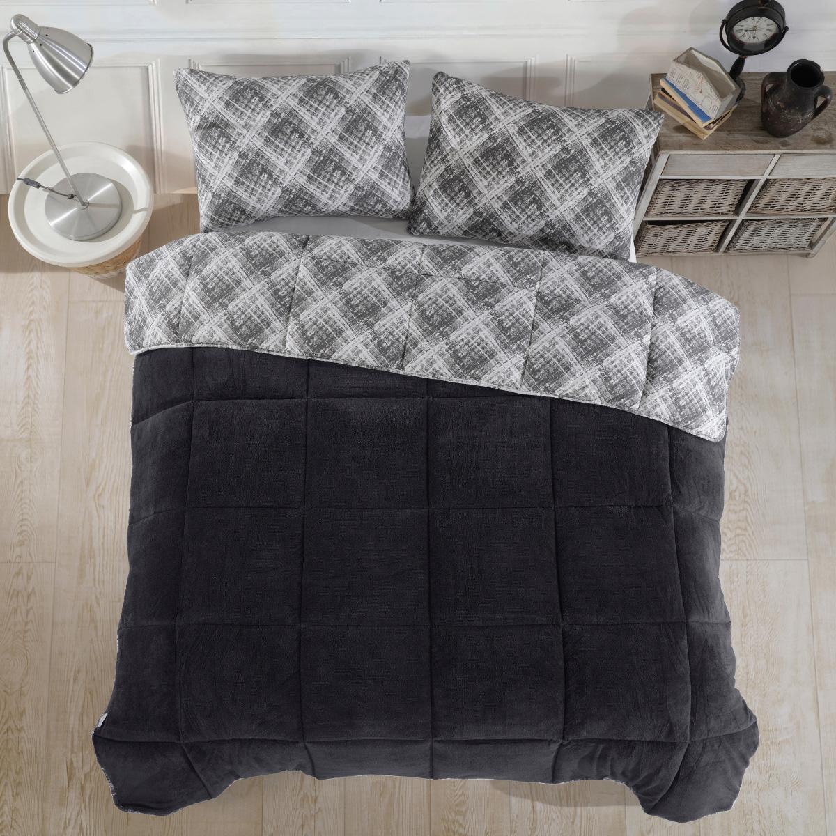Einzel - Kids Luxury Wellsoft Steppdecke, doppelseitig mit Kopfkissenbezug, 135 x 200 cm Steppdecke