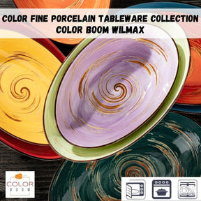 Wilmax Schale 19 cm Rot Porzellan WL-669232/A