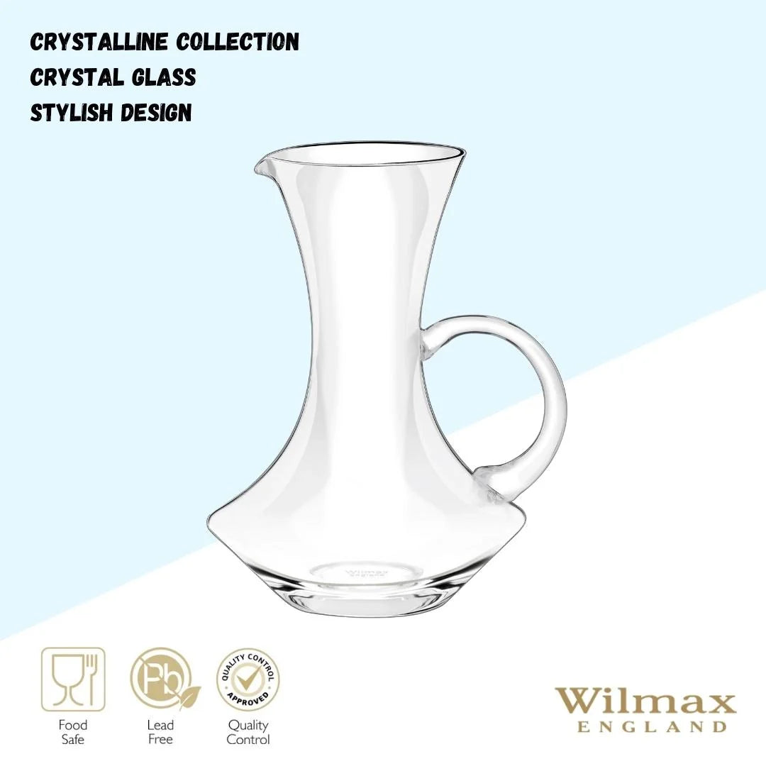 Wilmax Karaffe 1500 ml Kristallglas Transparent