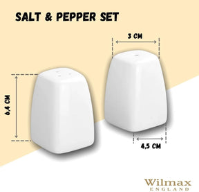 Wilmax Salz- und Pfefferstreuer Set Porzellan Ilona WL-996092/SP