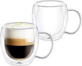 Wilmax Doppelwandiger Glasbecher 500 ml 2er Set WL-888749/A2