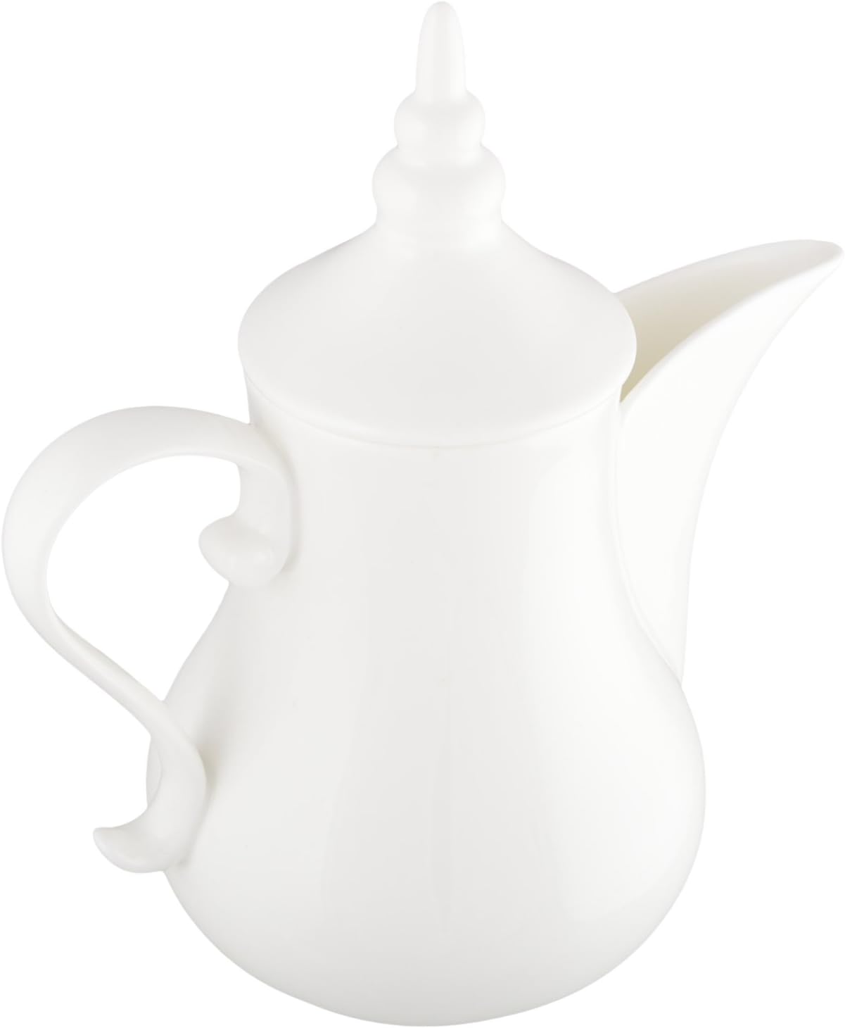 Wilmax Arabische Kaffeekanne 1000 ml Weiß Porzellan