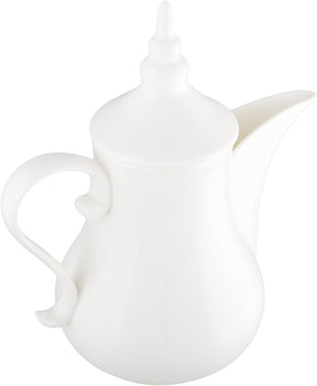 Wilmax Arabische Kaffeekanne 1000 ml Weiß Porzellan