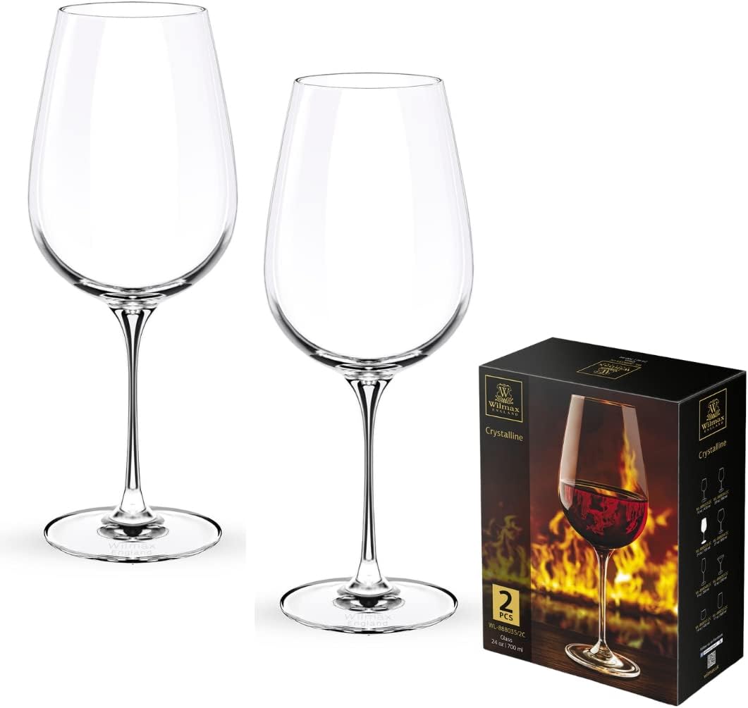 Wilmax Weinglas 700 ml Kristallglas Transparent 2er Set WL-888035/2C