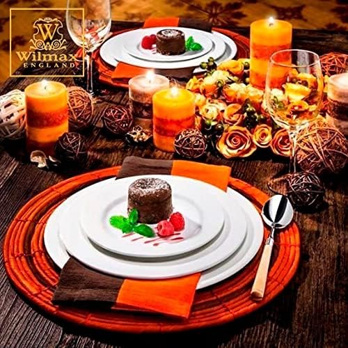 Wilmax Brotteller 15 cm Weiß Porzellan 2er Set WL-991011/A2