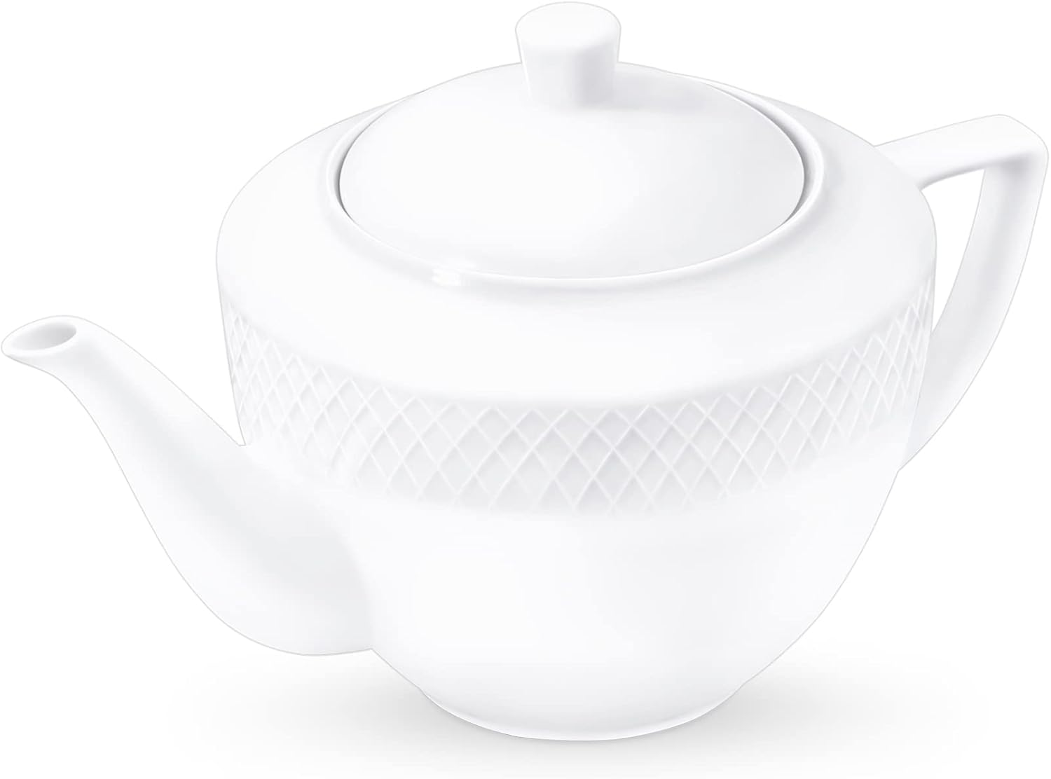 Wilmax Teekanne 900 ml Weiß Porzellan WL-880110/1C