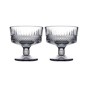 Elysia Eisschale 2er Stand-Eisbecher Schüssel 515ml - Alle Teile