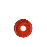 Wilmax Untertasse 11 cm Rot Porzellan
