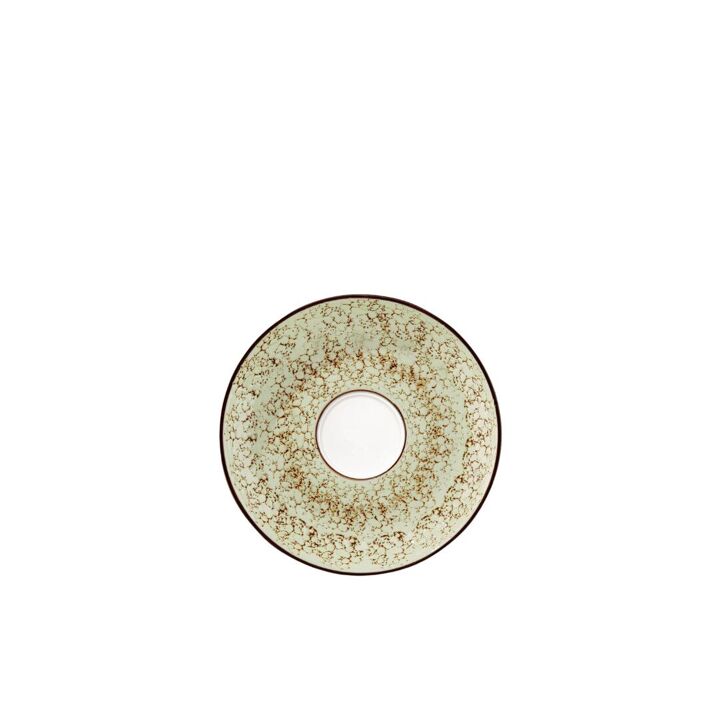 Wilmax Untertasse 11 cm Pistazie Porzellan WL-667133/B