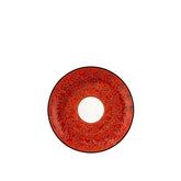 Wilmax Untertasse 15 cm Rot Porzellan