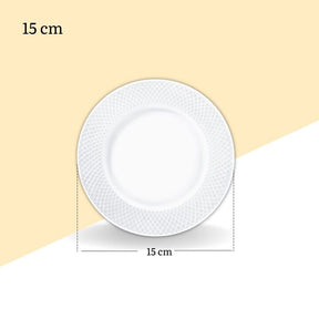 Wilmax Brotteller 15 cm Weiß Porzellan WL-880101100/A