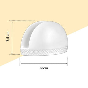 Wilmax Serviettenhalter Weiß Porzellan WL-880101901/A