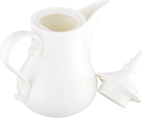 Wilmax Arabische Kaffeekanne 1000 ml Weiß Porzellan