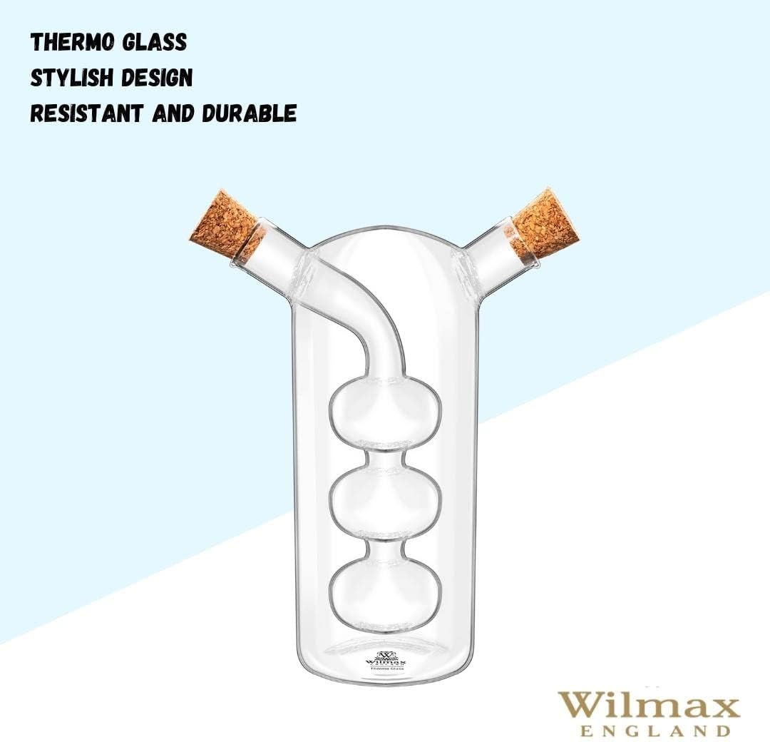 Wilmax Öl- und Essigflasche 300/60 ml Glas WL-888956/A