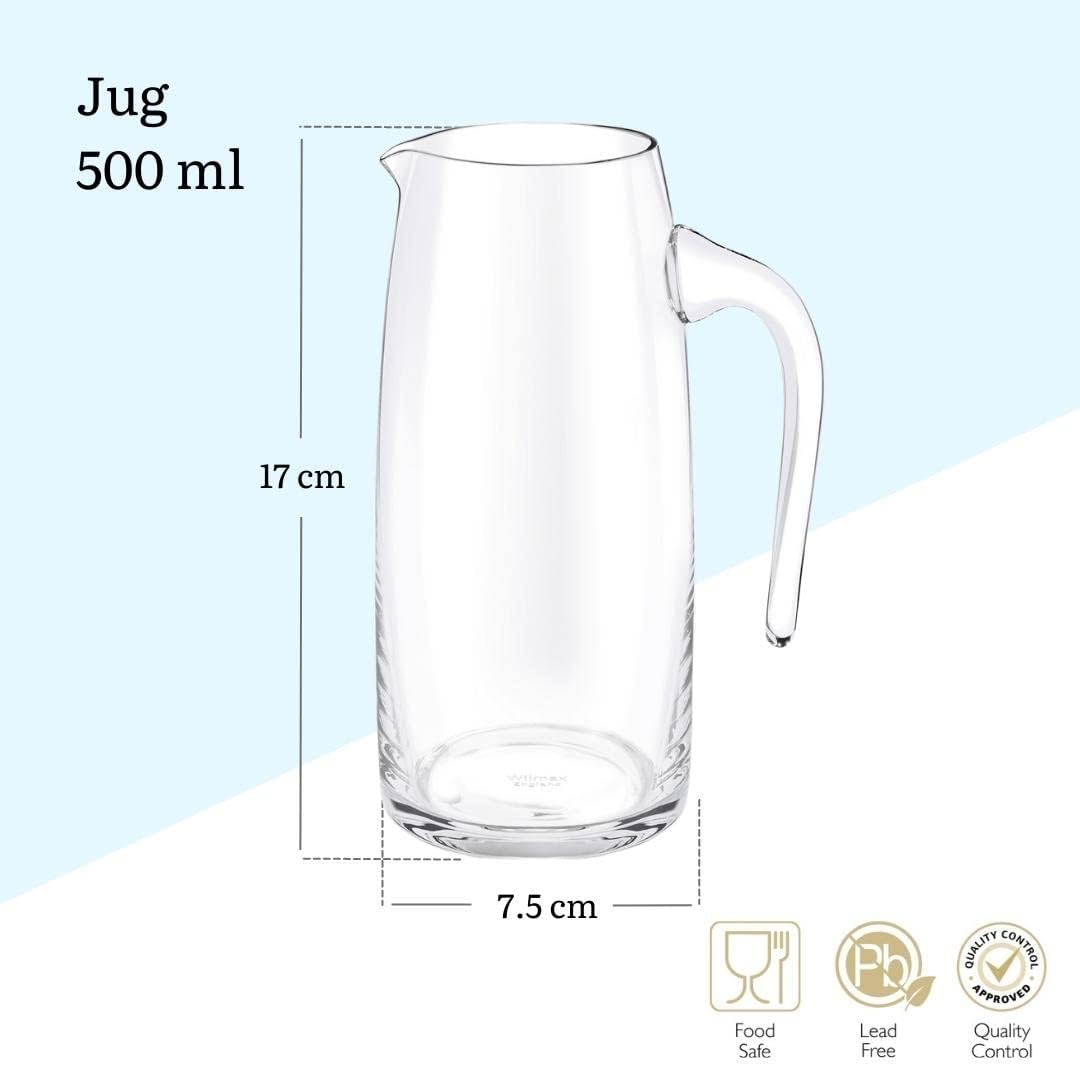 Wilmax Krug 500 ml Kristallglas Transparent