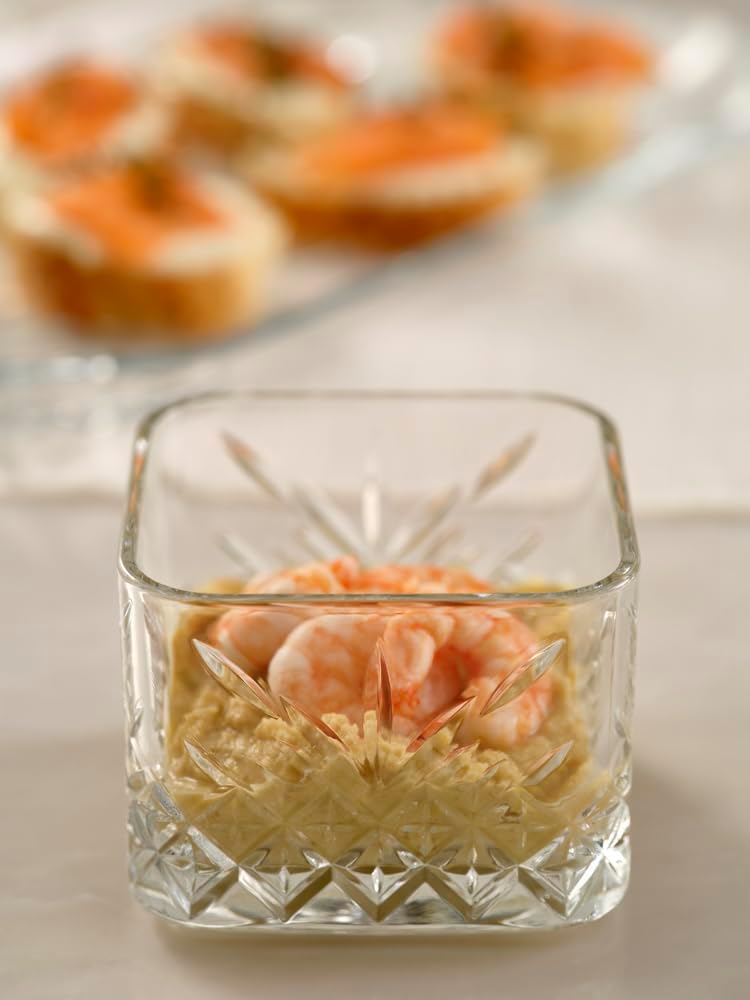 Pasabahce Timeless Stapelbare Glasschale 235 ml (7 3/4 oz) - 4-teiliges Set