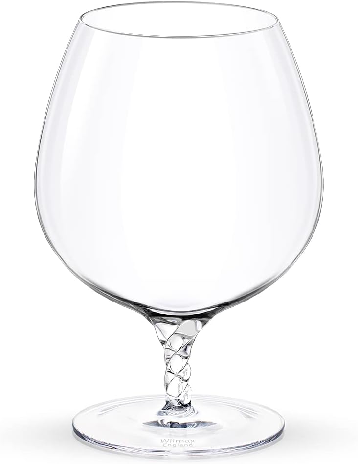 Wilmax Cognacglas 550 ml Kristallglas Transparent 2er Set WL-888108/2C