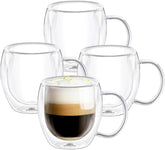 Wilmax Doppelwandige Tasse 400 ml 4er Set WL-888748/A4