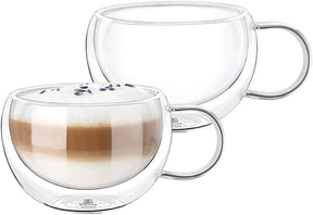 Wilmax Doppelwandige Glastasse 250 ml 2er Set WL-888768/A2