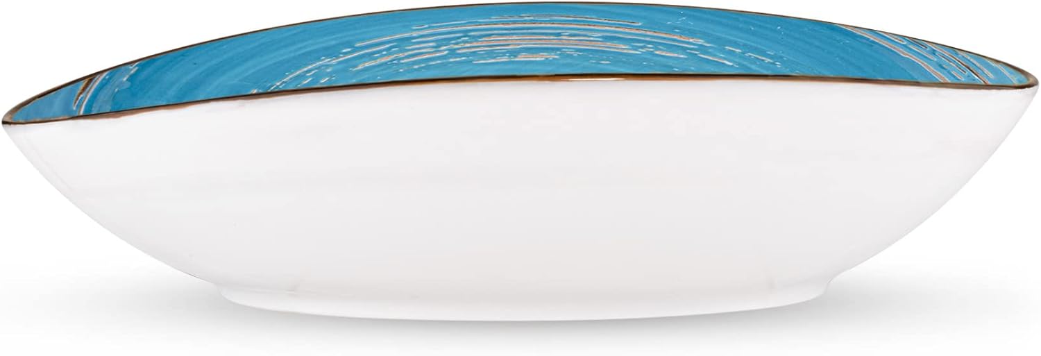 Wilmax Schale oval 30 cm Blau Porzellan WL-669641/A