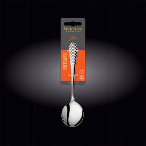 Wilmax Suppenlöffel 18 cm Edelstahl 2er Set WL-999220/2B