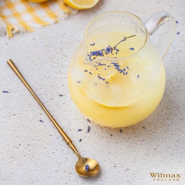 Wilmax Teekanne 600 ml Thermoglas Edelstahlfilter