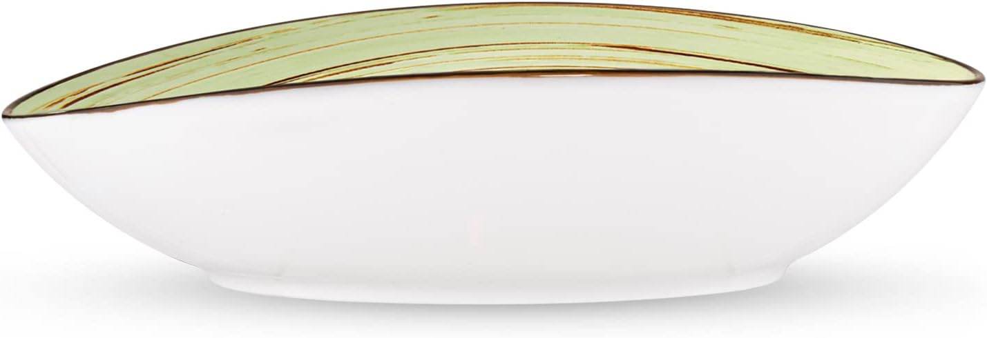 Wilmax Schale oval 25 cm Pistazie Porzellan WL-669140/A