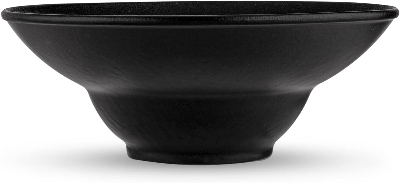Wilmax Tiefer Teller 22.5 cm 1100 ml 2er Set SlateStone Schwarz WL-661113/A2