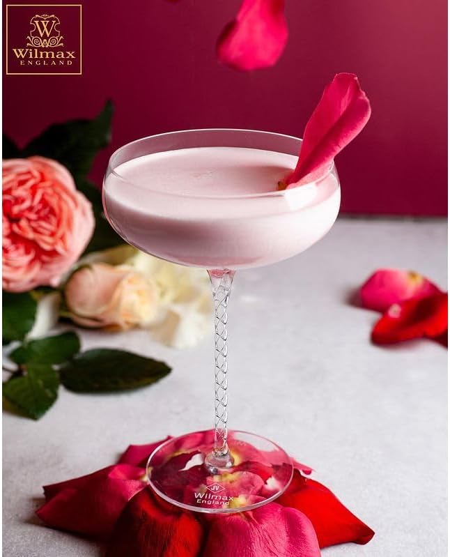 Wilmax Champagnerflöte 300 ml Kristallglas Transparent 2er Set WL-888105/2C