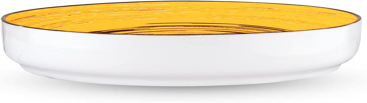 Wilmax Teller 28 cm Gelb Porzellan WL-669420/A