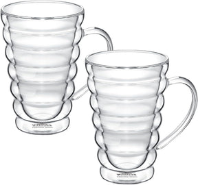 Wilmax Doppelwandglas Becher 300 ml 2er Set WL-888424/A2