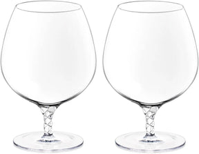 Wilmax Cognacglas 550 ml Kristallglas Transparent 2er Set WL-888108/2C