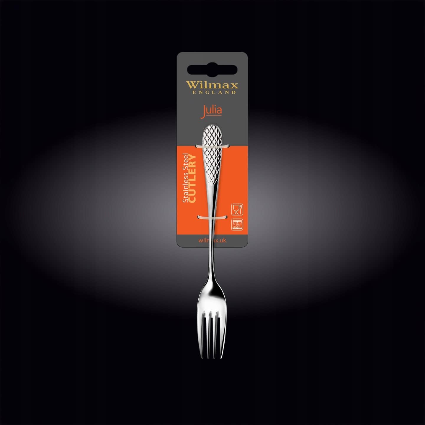 Wilmax Dessertgabel 16 cm Edelstahl 2er Set WL-999217/2B