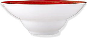 Wilmax Tiefer Teller 22,5 cm Rot Porzellan WL-669223/A