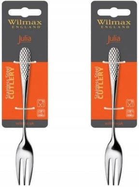 Wilmax Dessertgabel 16 cm Edelstahl 2er Set WL-999217/2B