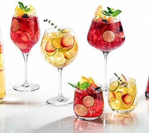 Wilmax Weinglas 620 ml Kristallglas Transparent 6er Set WL-888011/6A