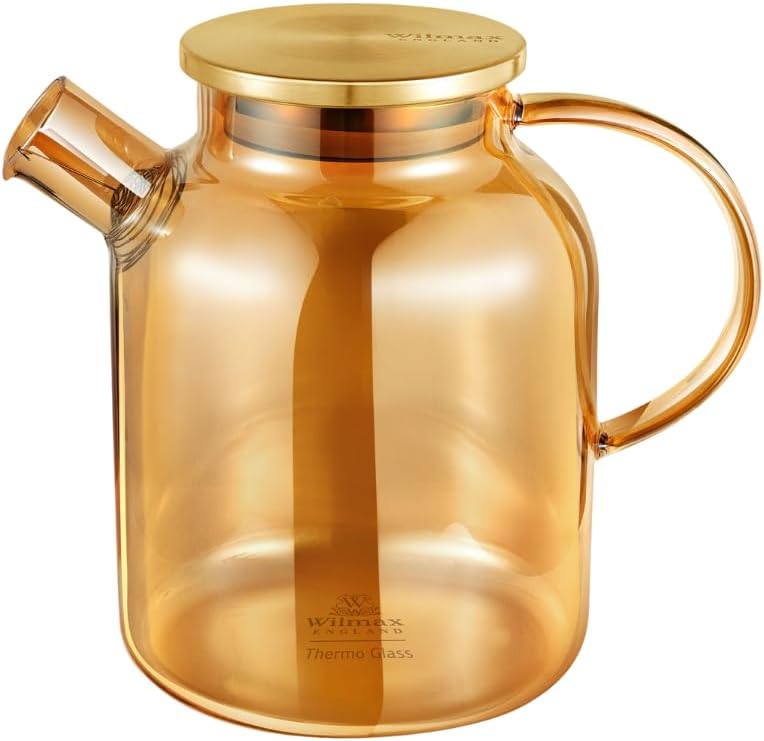 Wilmax Thermoglas-Teekanne 1600 ml Gold WL-888811003/A